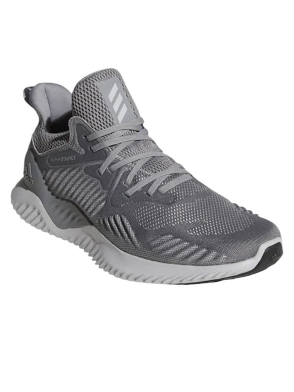 Adidas Alphabounce Beyond Triple Grey Running Shoes Men’s 8.5 CG4765 2018